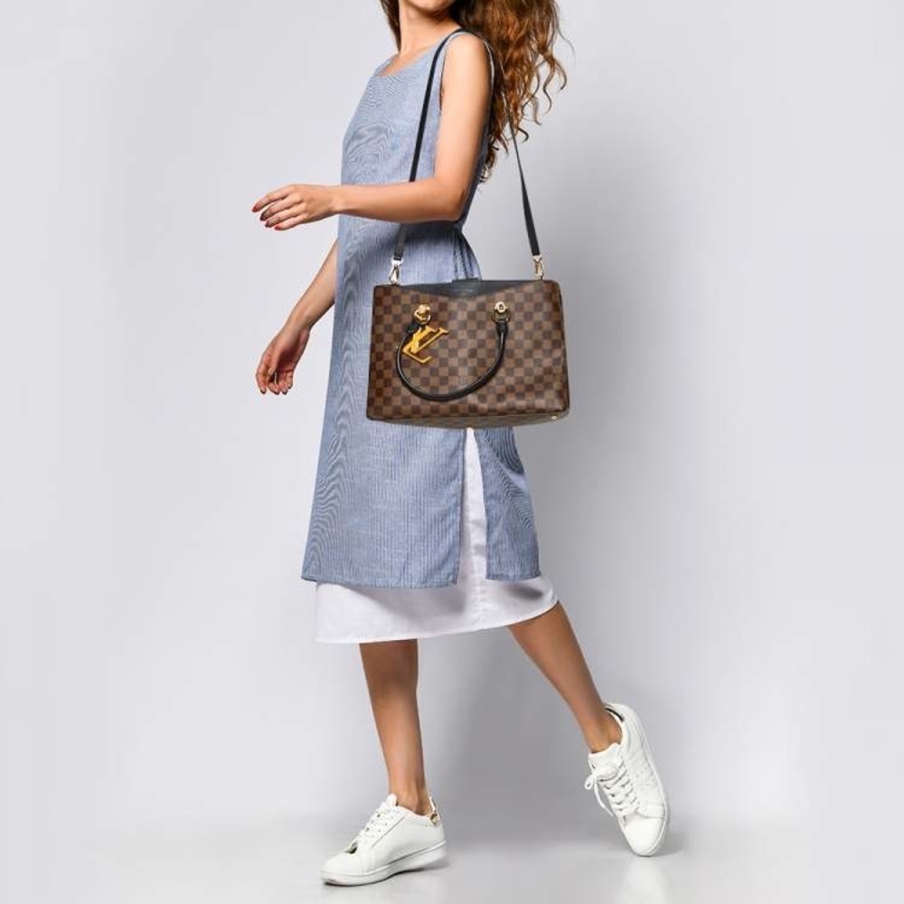 Authentic Louis Vuitton Damier Ebene LV Riverside Tote - Picture 17 of 17